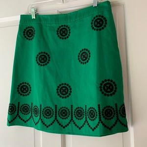Boden classic embroidered A-line. Excellent condition. Cotton, machine washable.